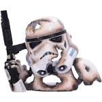 Vita Star Wars Stormtrooper Inredningsdetaljer med blästrad finish från Nemesis Now i Harts 
