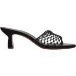 Svarta Slip in-sandaler från NEOUS på rea med Klackhöjd 5cm till 7cm i Canvas för Damer 