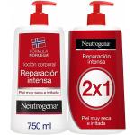 Neutrogena Intense Repair Lotion 2x750ml Röd,Vit