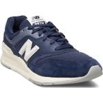 Blåa Låga sneakers från New Balance 997 H på rea 