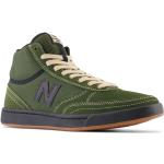 Streetwear Gröna Höga sneakers från New Balance Numeric 440 på rea Andningsbara i storlek 42 med Snörning i Mocka för Herrar 