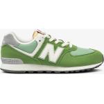 Gröna Låga sneakers från New Balance 574 Andningsbara i storlek 35 i Mesh för Flickor 