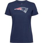 New England Patriots Womens Nike Ss Cotton Logo Tee Sport T-shirts & Tops Short-sleeved Navy NIKE Fan Gear