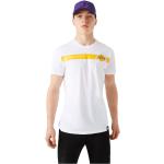 Vita Kortärmade LA Lakers Kortärmade T-shirts från New Era på rea i Storlek M för Herrar 