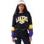Svarta LA Lakers Tränings hoodies från New Era på rea i Storlek M för Damer 