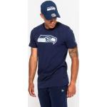 New Era Nfl Regular Seattle Seahawks Short Sleeve T-shirt Blå L Man