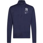 Marinblåa New York Yankees Huvtröjor från Nike i Storlek M för Herrar 