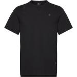 Svarta Kortärmade Kortärmade T-shirts från G-Star Raw i Storlek S 