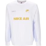 Streetwear Vita Tränings hoodies från Nike Nike Air för Herrar 