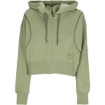 Streetwear Olivgröna Tränings hoodies från Nike Nike Air i Storlek M i Fleece för Damer 