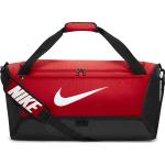 Röda Duffelbags från Nike med Ytterfickor 