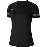 Antracit-grå Fotbollströjor från Nike Academy i Storlek S för Damer 