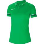 Gröna Kortärmade Kortärmade T-shirts från Nike Academy på rea i Storlek S i Polyester för Damer 