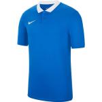 Blåa Kortärmade Kortärmade pikétröjor från Nike Dri-Fit i Storlek XXL för Herrar 