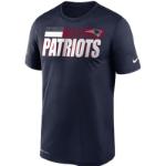 Blåa New England Patriots Kläder från Nike Dri-Fit på rea 