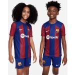Kungsblåa FC Barcelona Fotbollströjor för barn på rea i Polyester 