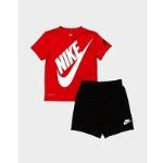 Nike Futura T-Shirt/Shorts Set Children, Red