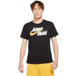 Svarta Kortärmade Tränings t-shirts från Nike Jordan i Storlek XS för Herrar 