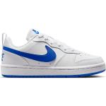 Nike J Court Borough Low Rec Gs Sneakers White/Hyper Royal Vit/hyper royal