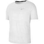 Vita Kortärmade Löpartröjor från Nike Dri-Fit på rea i Storlek XL för Herrar 