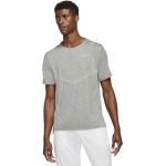 Nike Dri Fit Rise 365 Short Sleeve T-shirt Grå 2XL / Regular Man