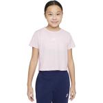 Nike Sportswear Repeat Crop Short Sleeve T-shirt Rosa 13-15 Years Flicka