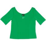 Streetwear Gröna Kortärmade Tränings t-shirts från Nike Tech Pack för Damer 