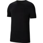 Svarta Kortärmade Tränings t-shirts från Nike Park på rea i Storlek S i Material som andas i Bomull för Herrar 