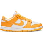 Orange Låga sneakers från Nike Dunk i Läder för Flickor 