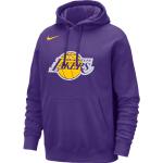 Lila LA Lakers Tränings hoodies från Nike i Storlek XL i Polyester för Herrar 