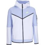 Streetwear Koboltblåa Tränings hoodies från Nike Tech Fleece i Fleece för Herrar 