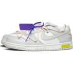 Off white Herrsneakers från Nike Dunk Low 