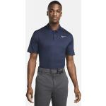Mörkblåa Golftröjor från Nike Dri-Fit på rea i Storlek L för Herrar 