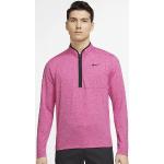 Rosa Golftröjor från Nike Dri-Fit på rea i Storlek L i Polyester för Herrar 