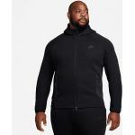 Svarta Zip Hoodies från Nike i Storlek XL i Fleece för Herrar 