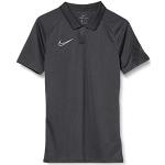 Antracit-grå Pikétröjor från Nike Academy i Storlek M i Polyester för Herrar 