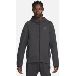 Antracit-grå Tränings hoodies från Nike Tech Fleece i Storlek XS i Fleece för Herrar 