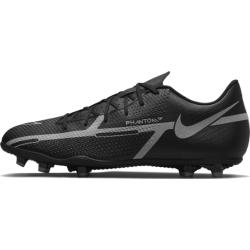 Nike Multi-ground Football Boot Phantom Gt2 Club Mg Fotbollsskor Black/Metallic Bomber Grey/Iron Grey Svart/metallic bomber grey/iron grey