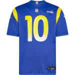 Blåa Kortärmade NFL Amerikansk fotboll tröjor från Nike i Storlek S i Jerseytyg 