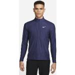 Mörkblåa Golftröjor från Nike Dri-Fit på rea i Storlek S i Material som andas för Herrar 