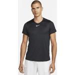 Nike Nikecourt Dri-fit Advantage Men's T Tenniskläder Black/White Svart/vit