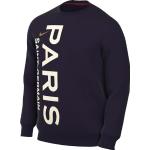 Marinblåa Paris Saint-Germain Huvtröjor från Nike i Storlek S för Herrar 