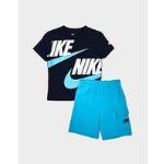 Nike Repeat Cargo T-Shirt/Shorts Set Children, Blue