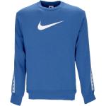 Streetwear Blåa Tränings hoodies från Nike Repeat i Fleece för Herrar 
