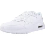 Vita Skinnsneakers från Nike i storlek 42 i Läder för Herrar 
