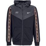 Streetwear Svarta Tränings hoodies från Nike Repeat för Herrar 