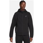 Svarta Tränings hoodies från Nike Tech Fleece på rea i Fleece 