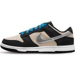 Nike Starry Laces Dunk Low High Sneakers Black, Dam