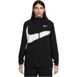 Svarta Tränings hoodies från Nike Dri-Fit på rea i Fleece för Herrar 