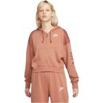 Rosa Tränings hoodies från Nike Nike Air på rea i Storlek S i Fleece för Damer 